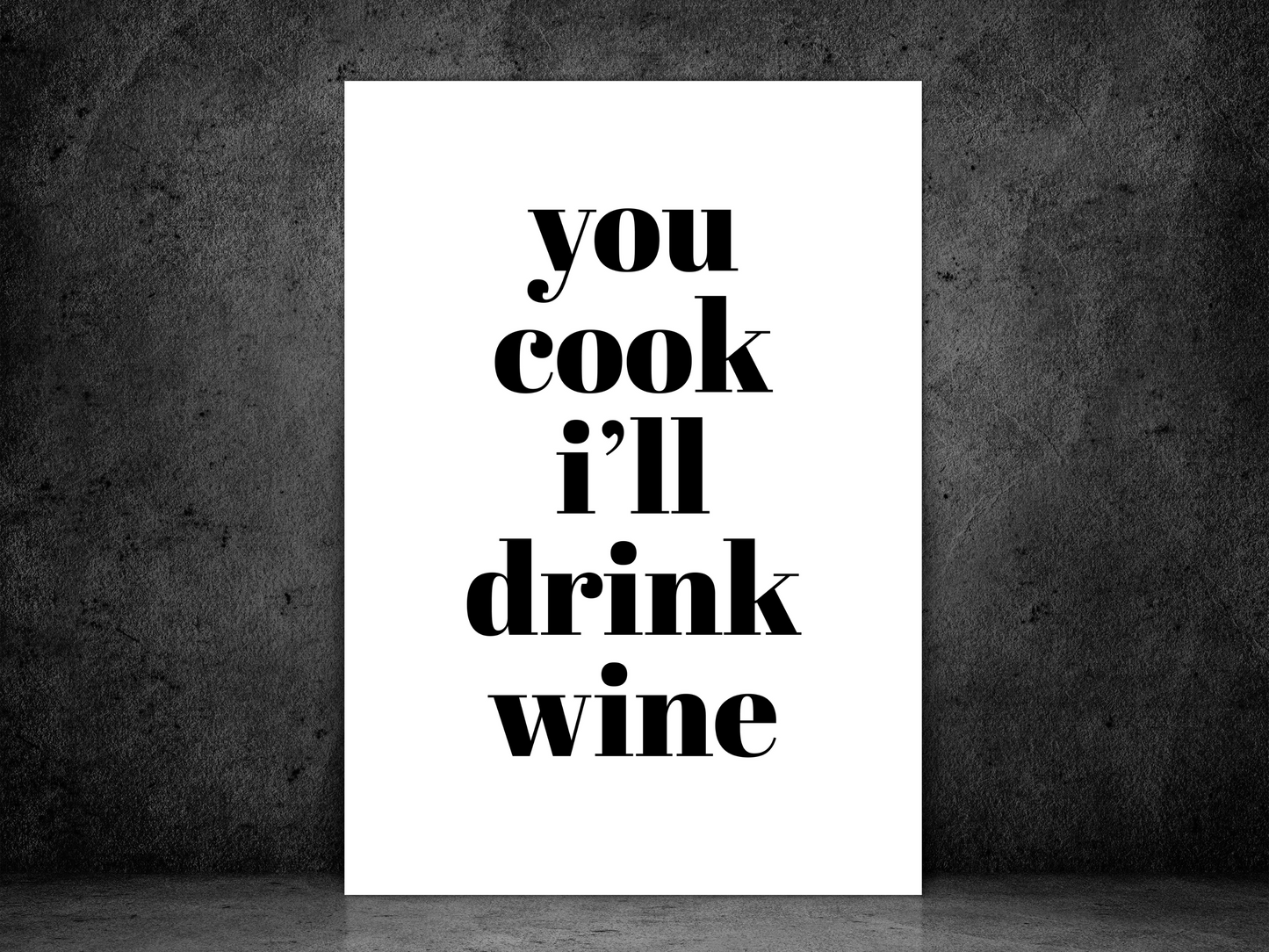 You Cook