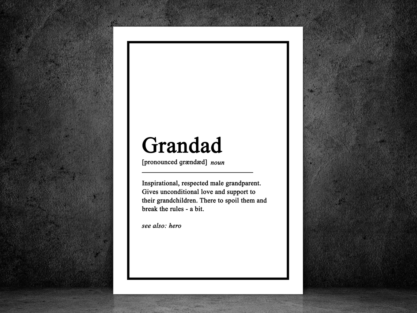 Grandad Definition