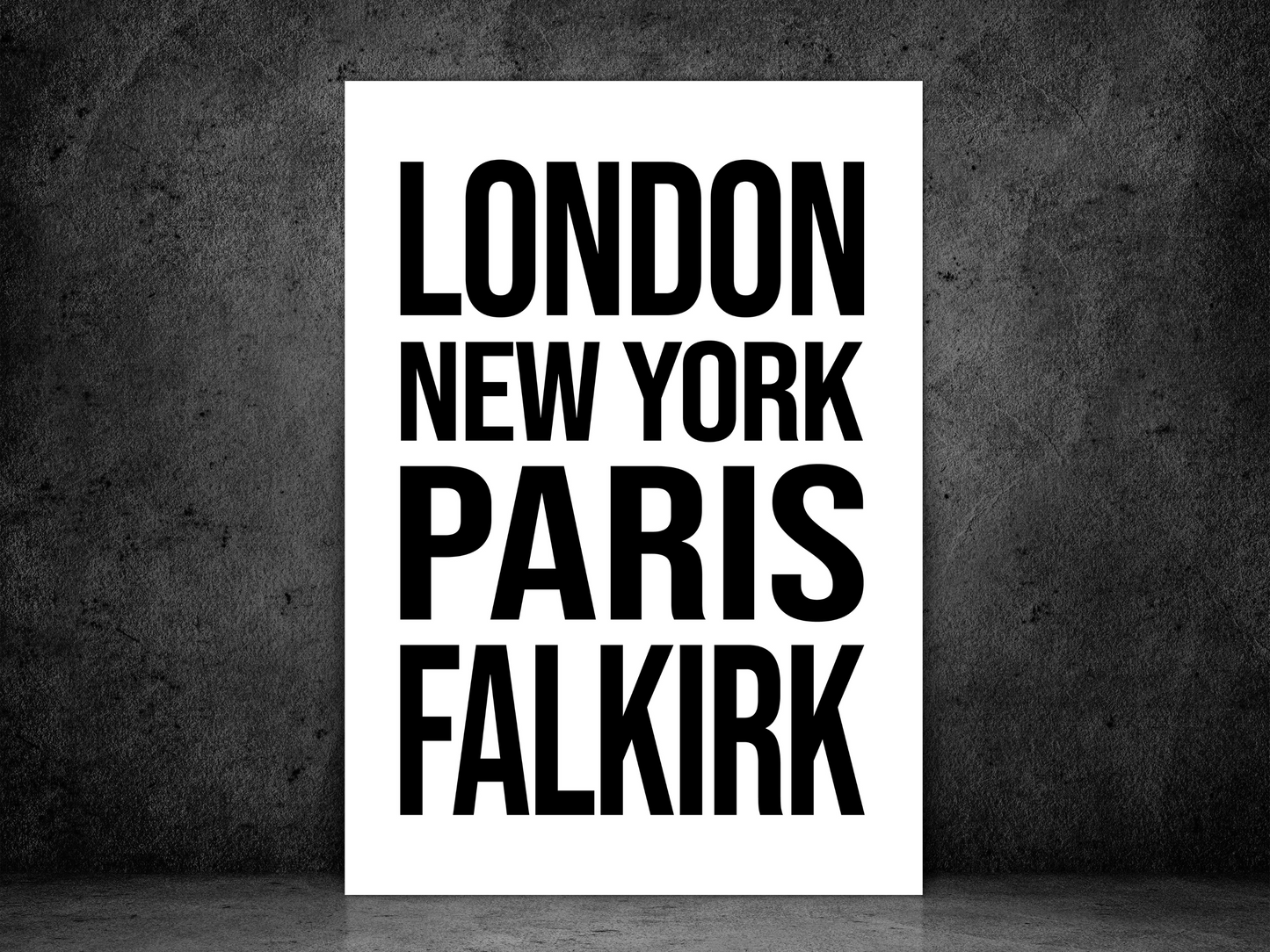 Falkirk Bold Print