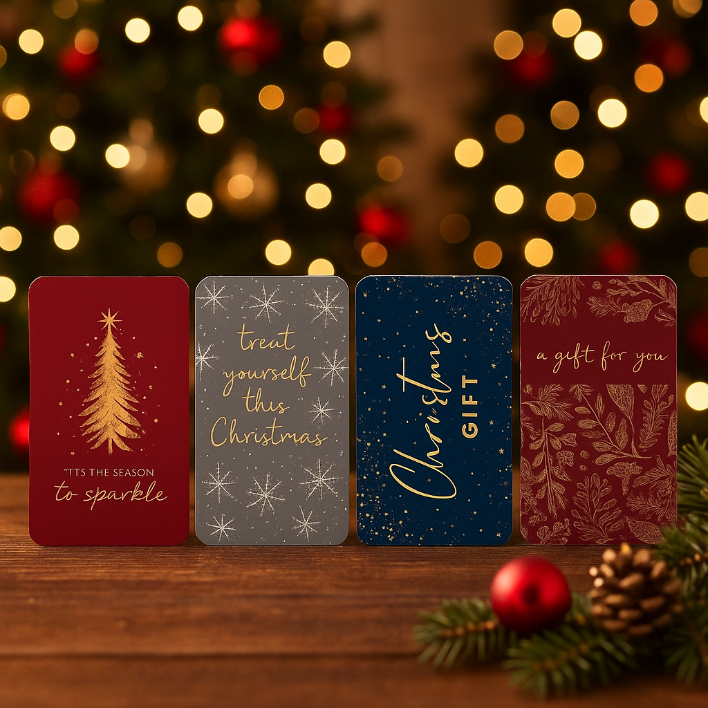 Christmas Contemporary Money Wallets - Pack of 4