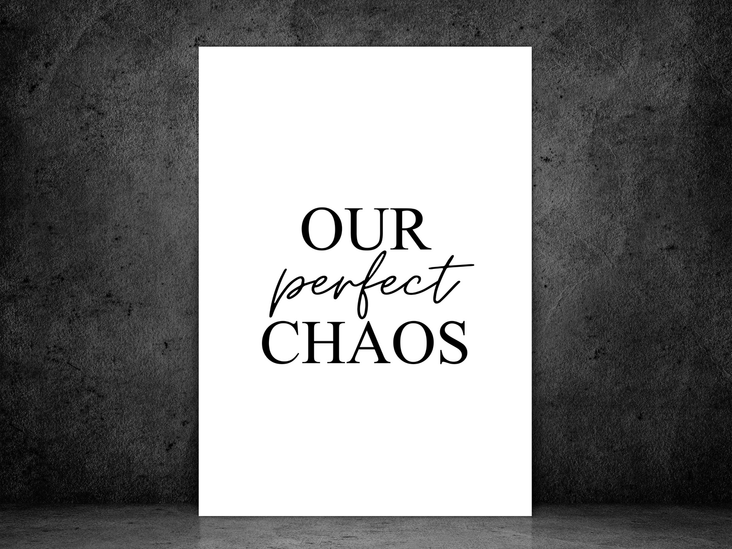 Our Perfect Chaos