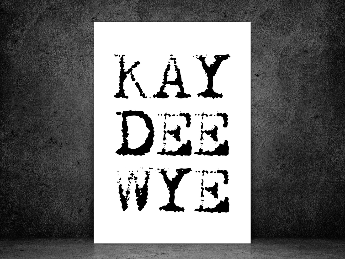 KDY Kirkcaldy Print