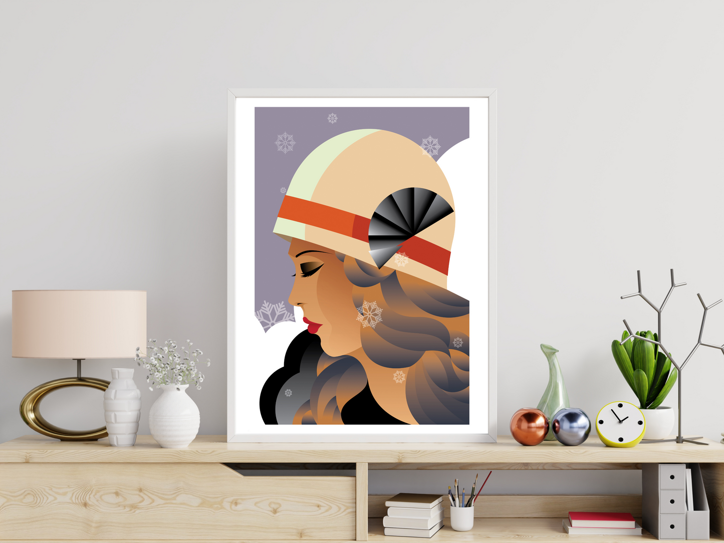 Art Deco Winter Beauty
