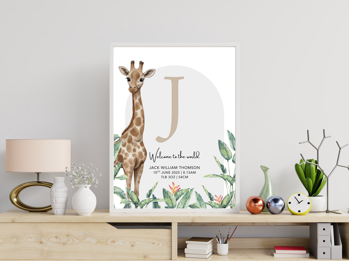 Newborn Safari Personalised