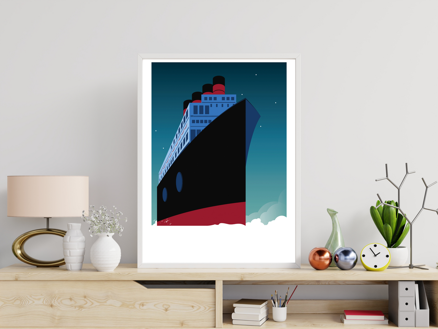 Art Deco Ship