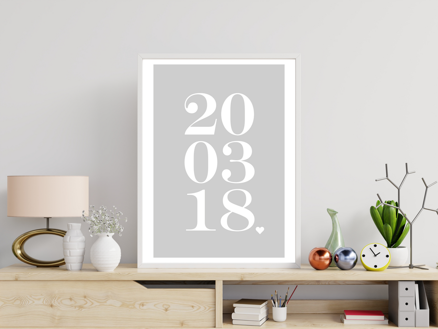 Personalised Date Print