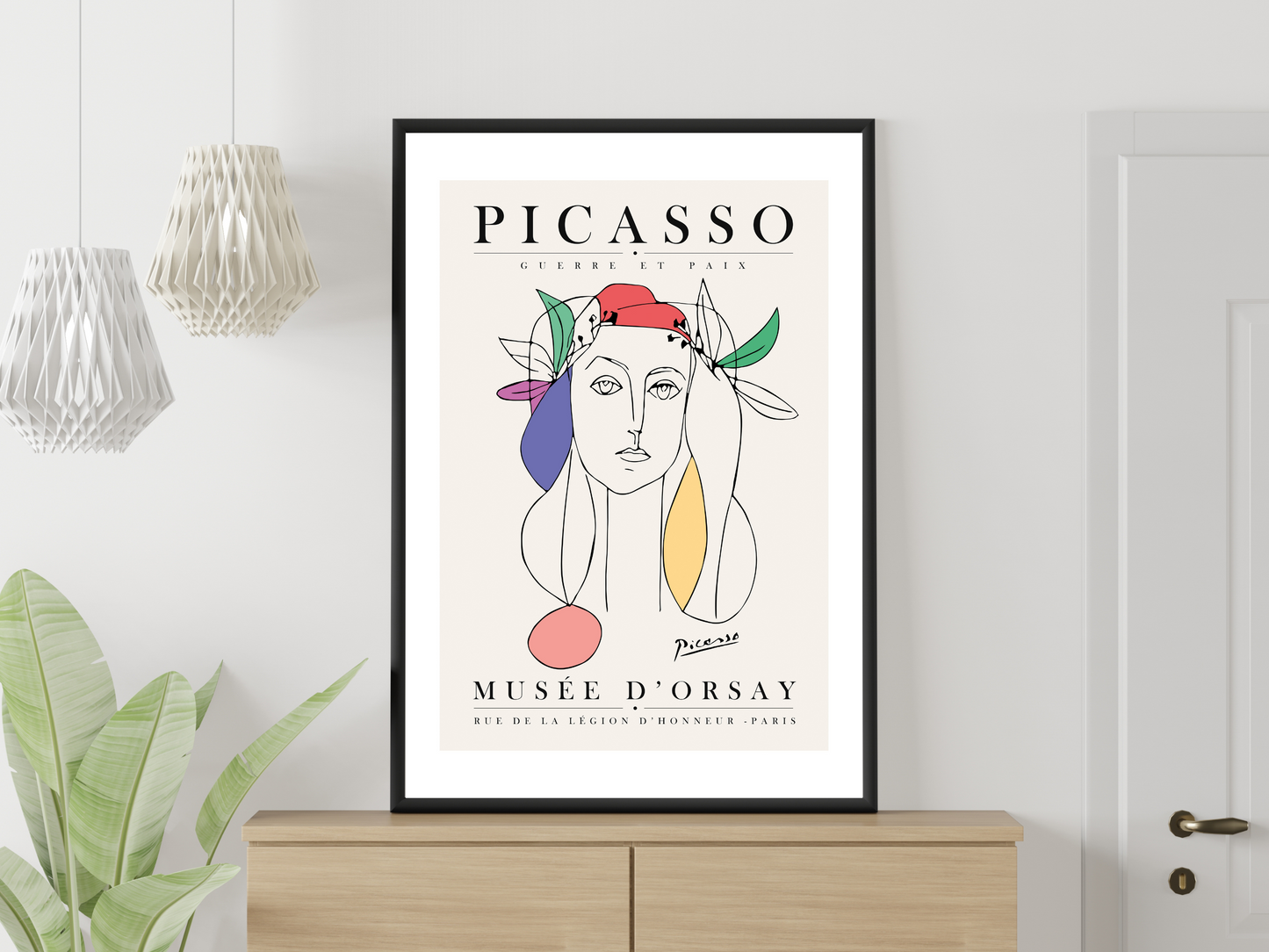 Picasso Iconic Face