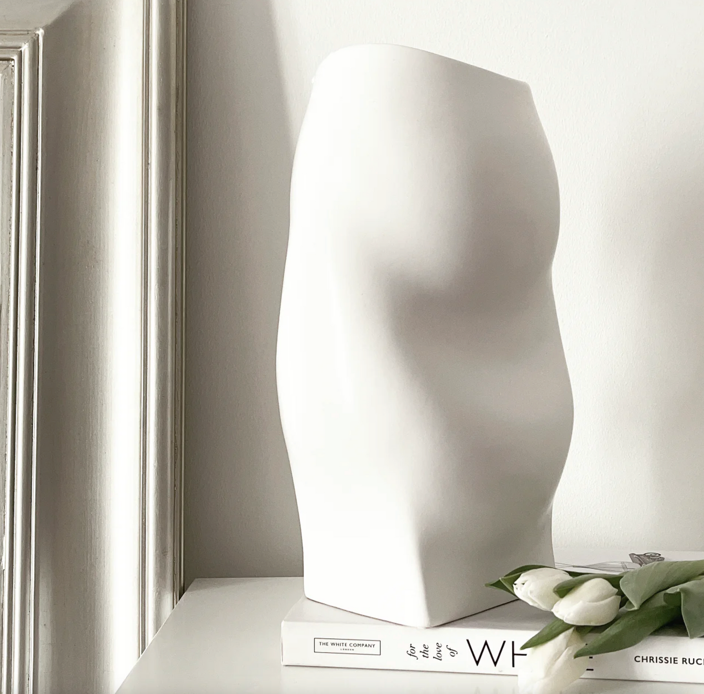 Soho Vase - Large Matt White