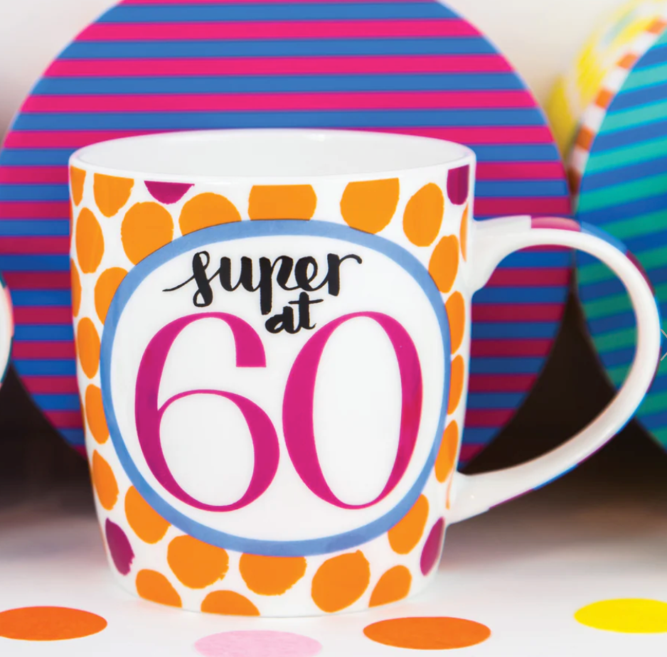 Super At 60 Mug