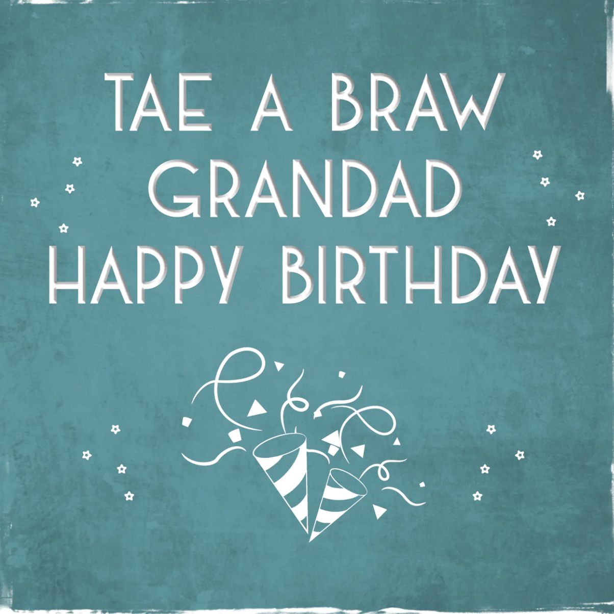 Braw Grandad Birthday