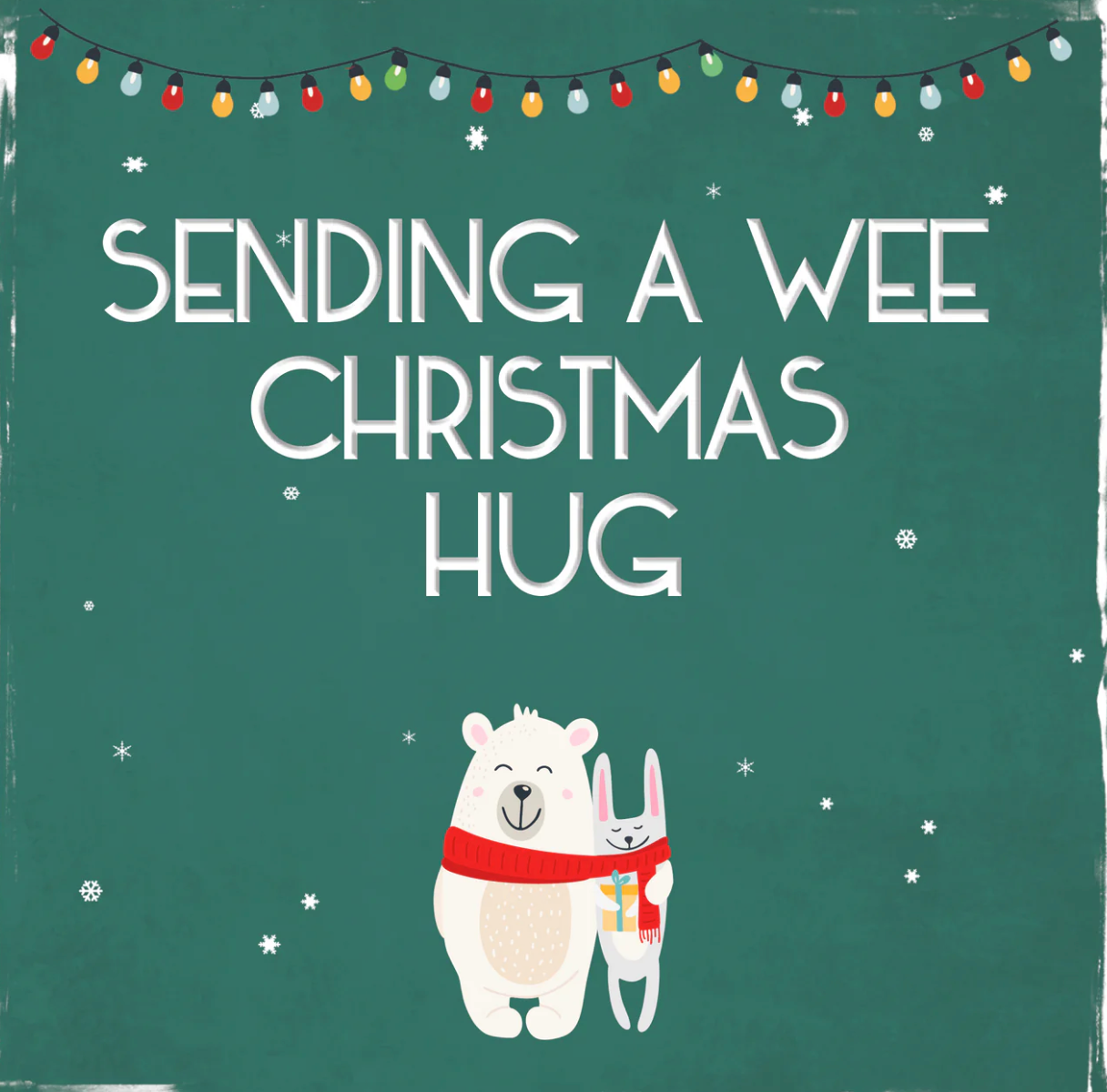 Wee Christmas Hug Card