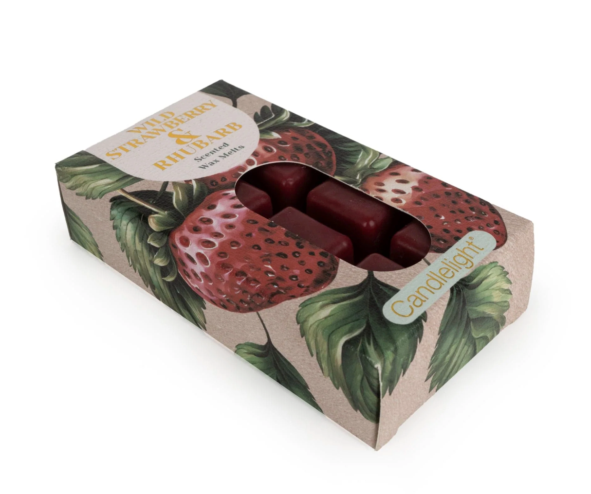 Wild Strawberry & Rhubarb Wax Melt