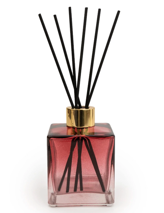 Red Ombre Reed Diffuser - Pomegranate & Cassis Scent 200ml