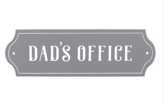 Dad's Office Plaque