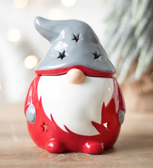 Red & Grey Gonk Wax/Oil Burner