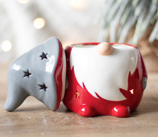 Red & Grey Gonk Wax/Oil Burner