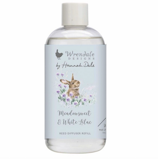Meadowsweet & White Lilac - Meadow Reed Diffuser Refill - Wrendale Designs