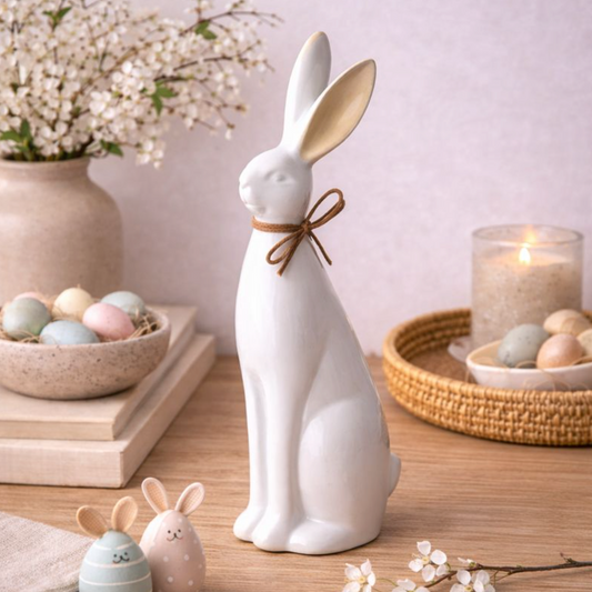 Sitting Rabbit Ornament, Large