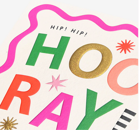 Hooray! Happy Birthday Card