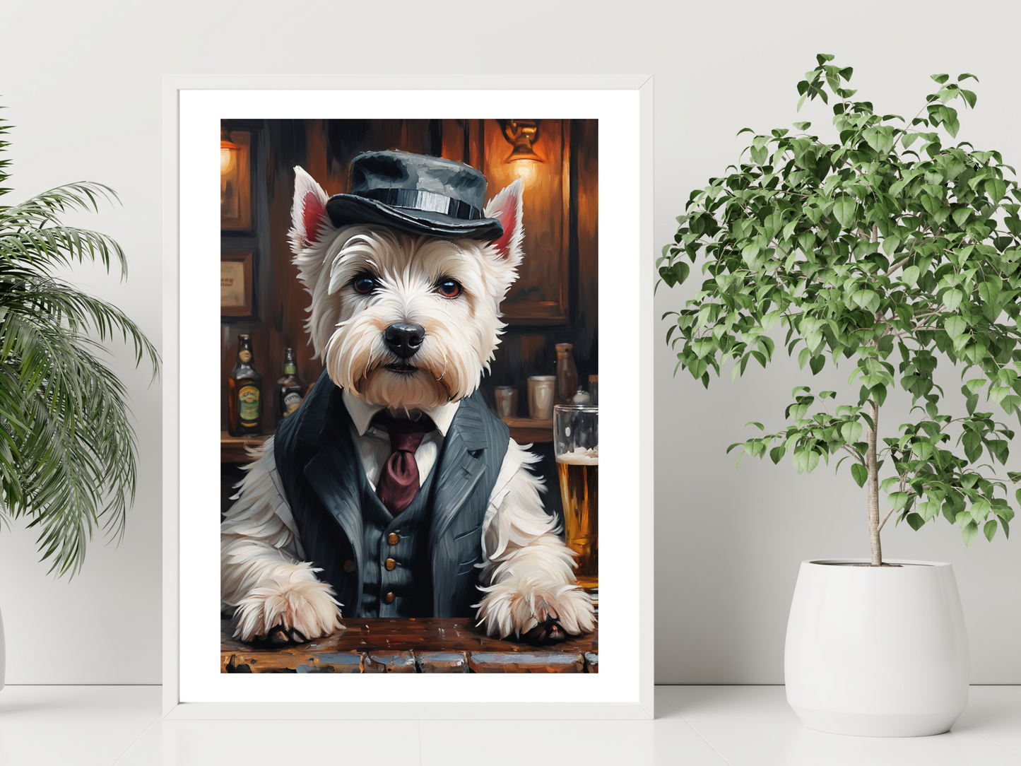 Westie Peaky Paws