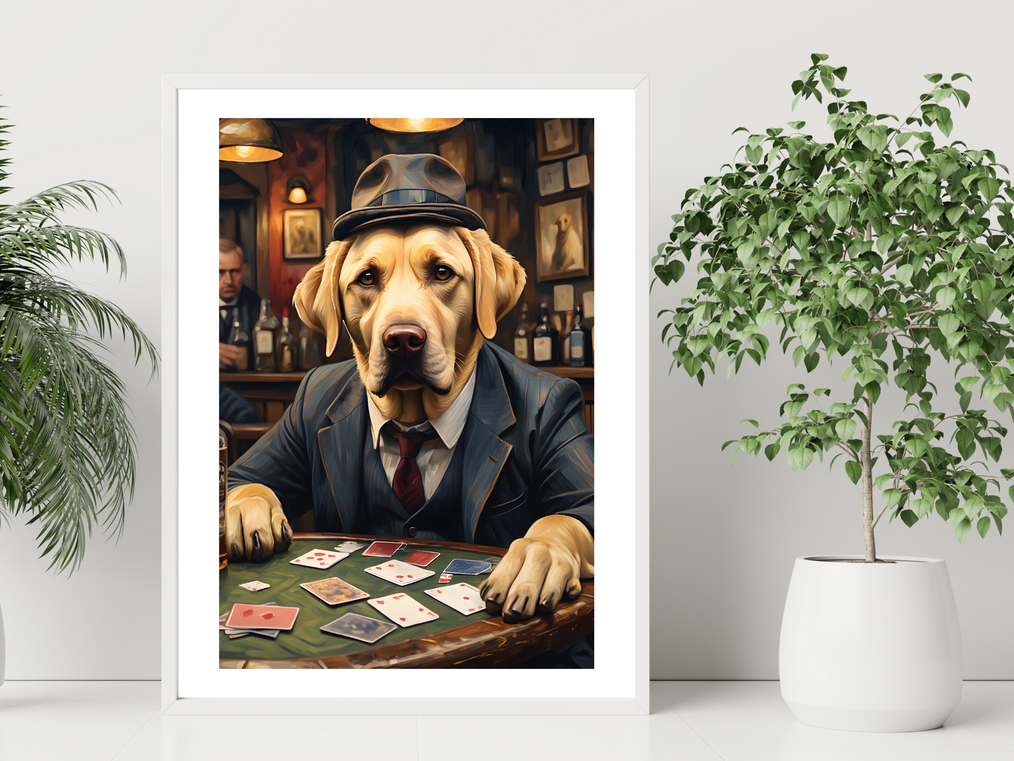 Golden Labrador Peaky Paws