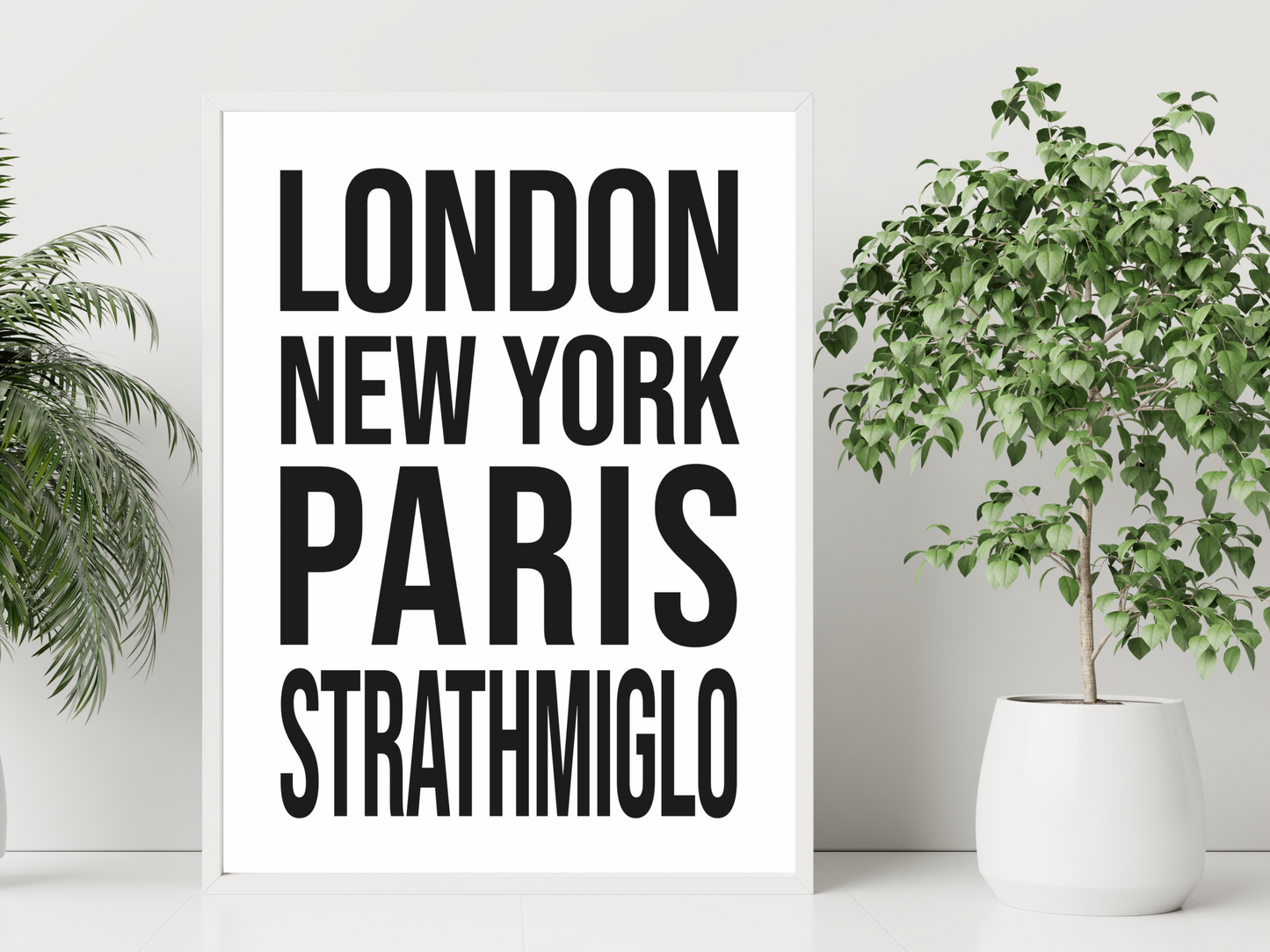 Strathmiglo Bold Print