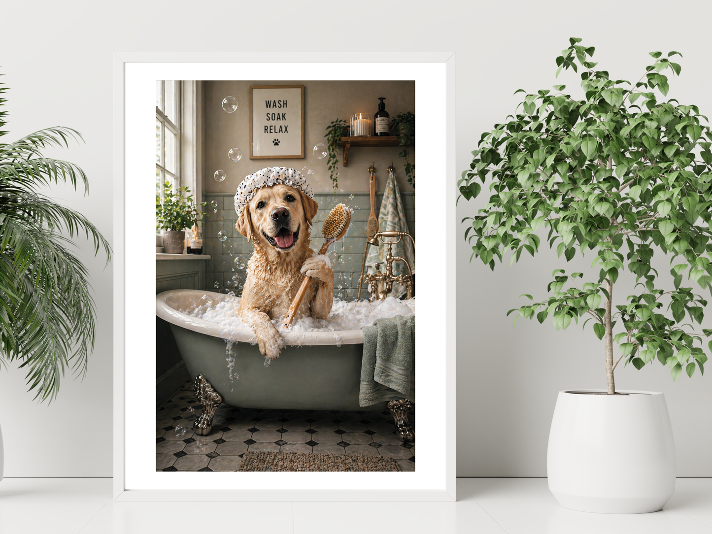 Golden Labrador in Bath
