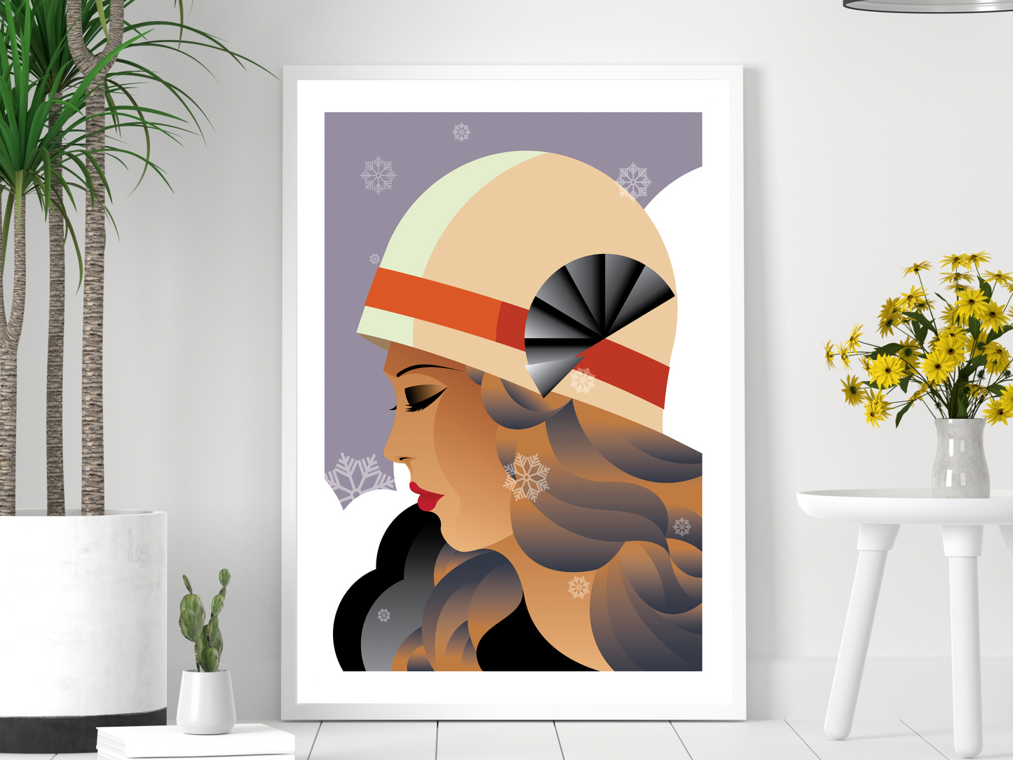 Art Deco Winter Beauty