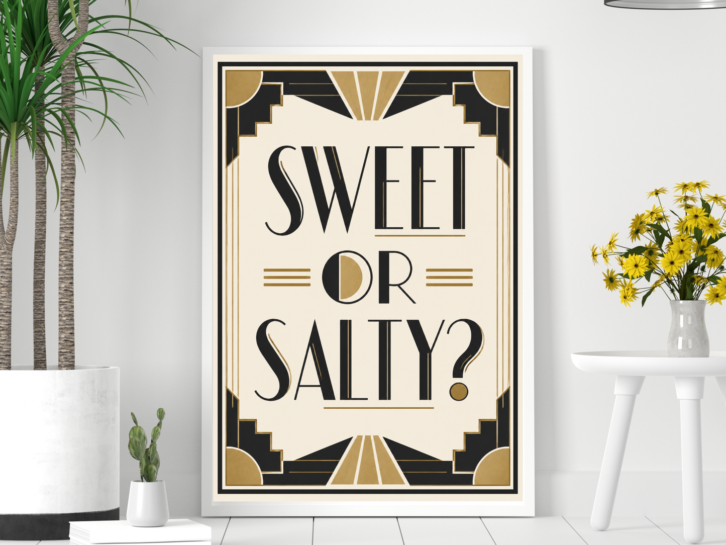 Sweet Or Salty? | Art Deco