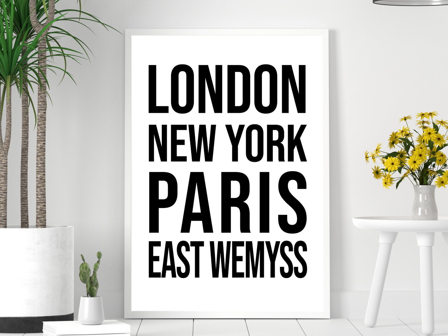 East Wemyss Bold Print