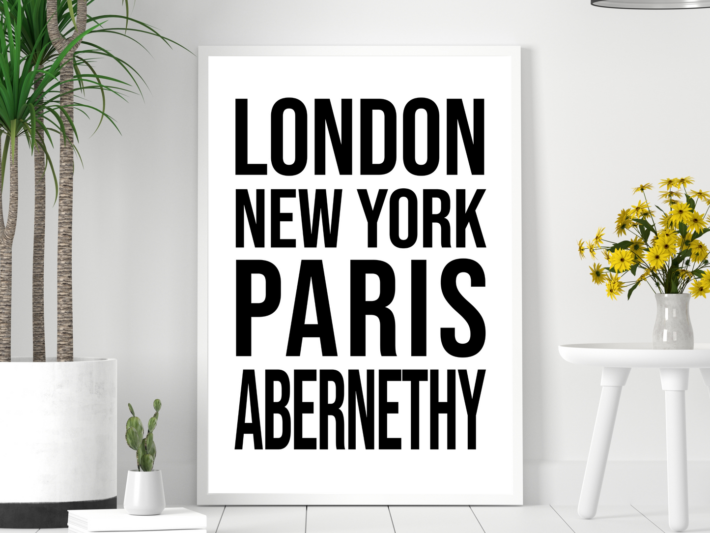 Abernethy Bold Print