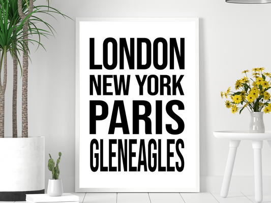 Gleneagles Bold Print