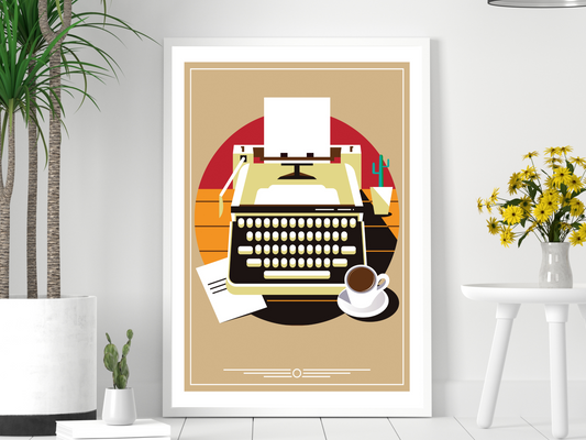 Art Deco Typewriter