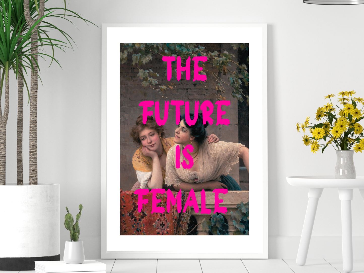 The Future Is Female Poster Print | Altered Art