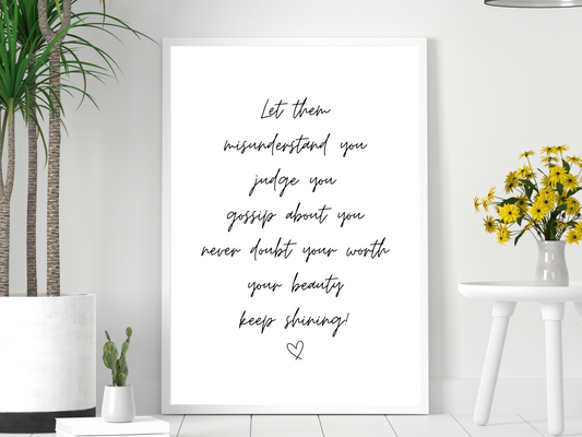 Let Them and Keep Shining