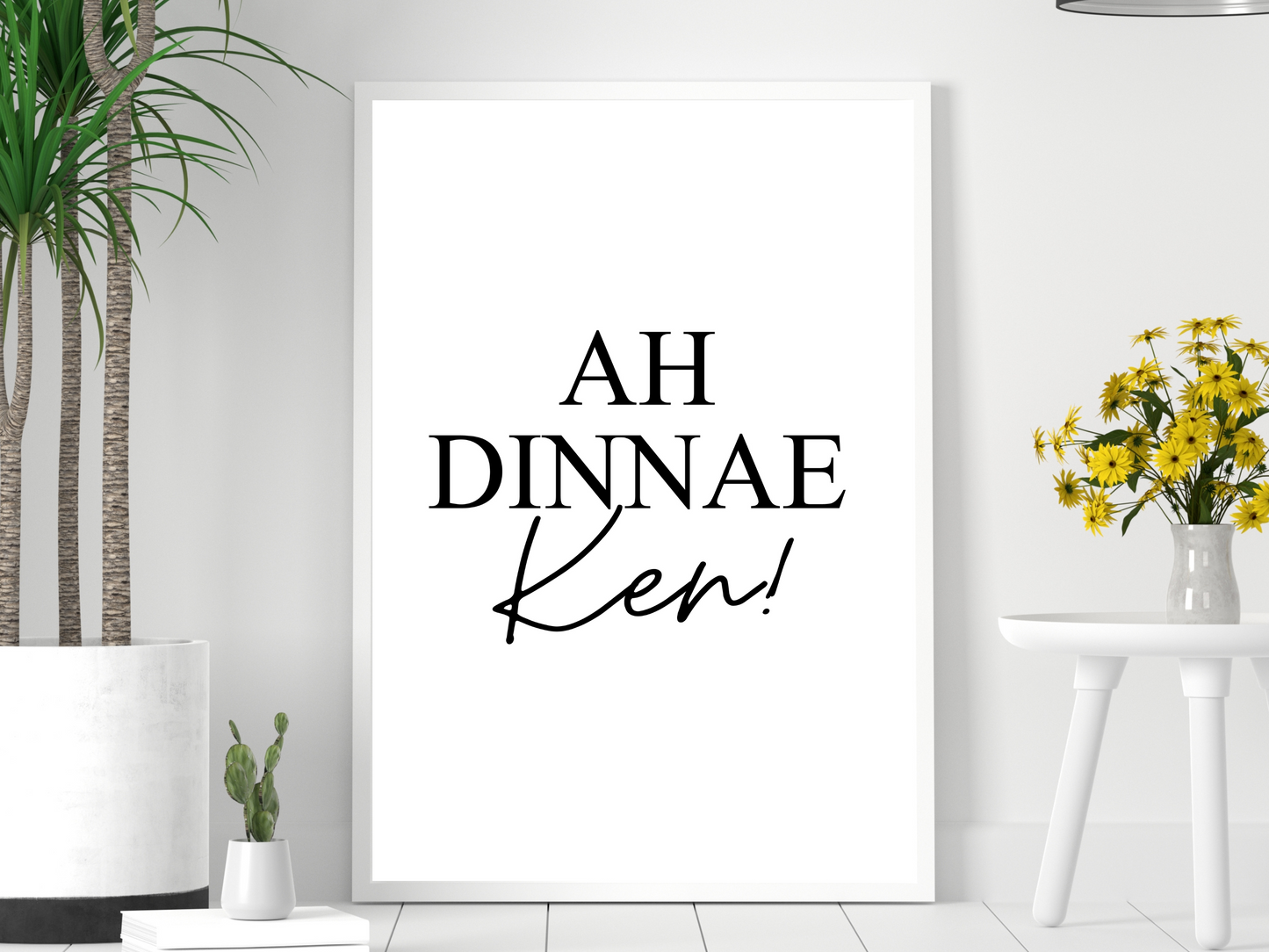 Ah Dinnae Ken