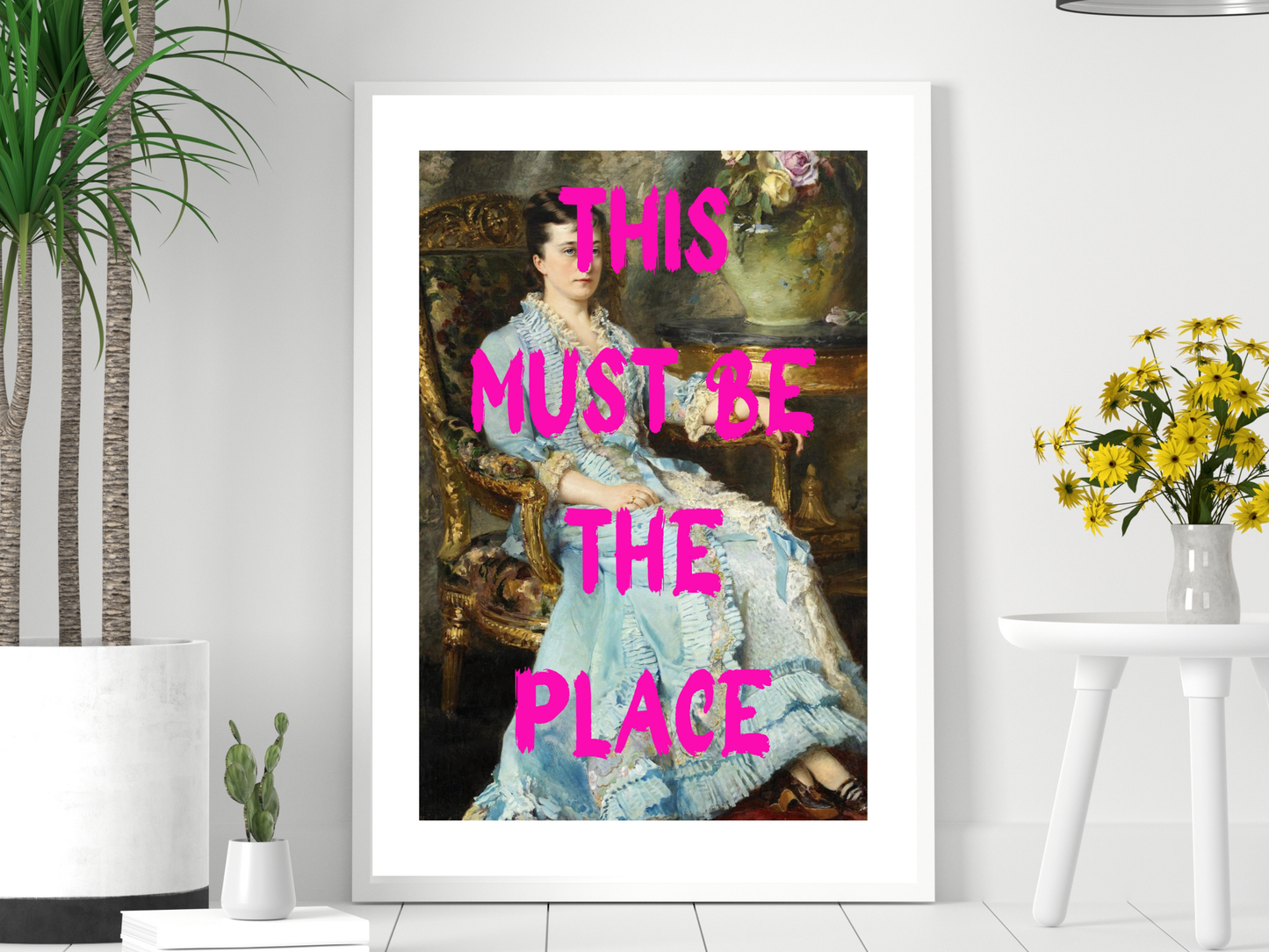 This Must Be The Place Poster Print | Altered Art