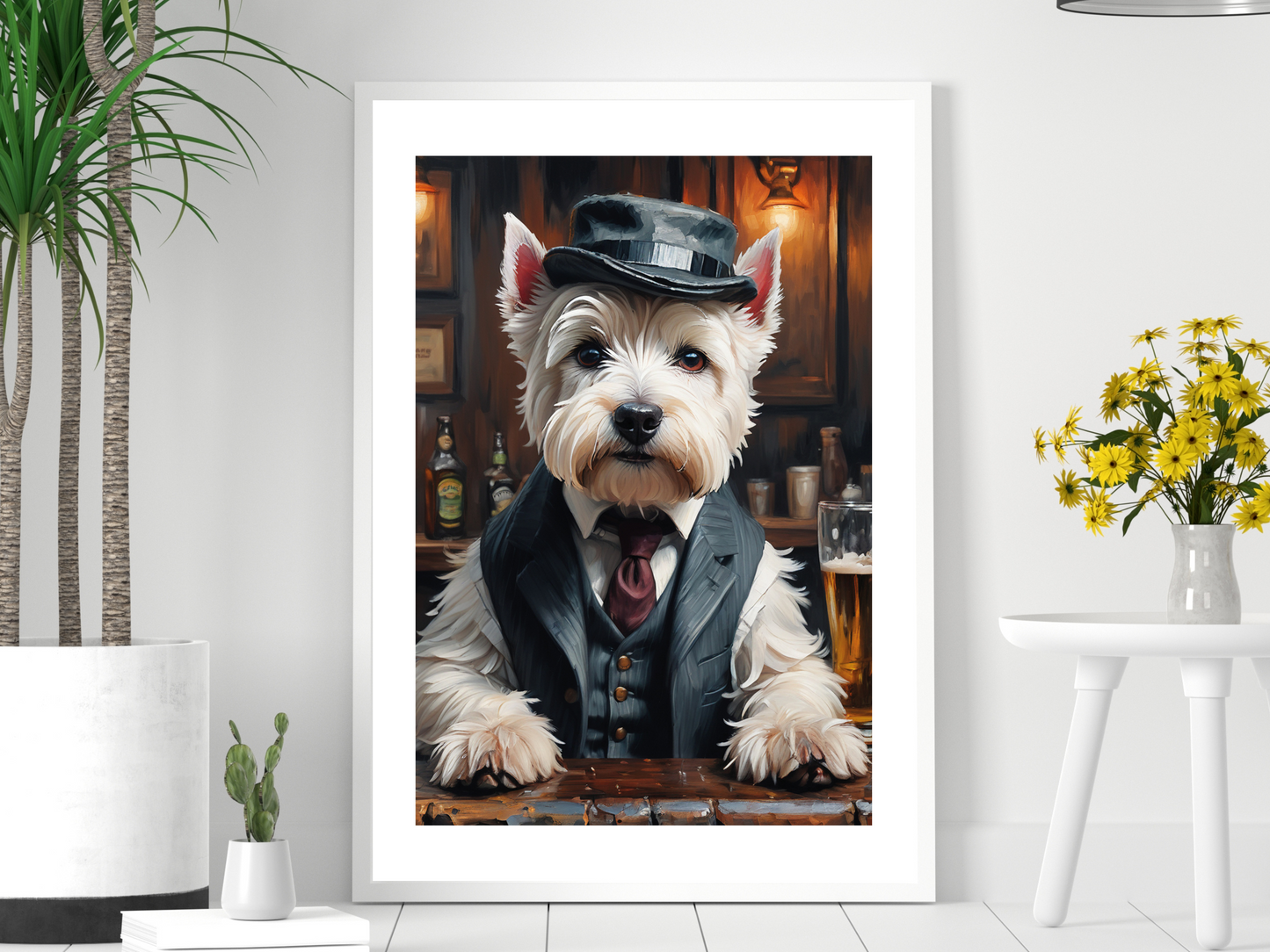 Westie Peaky Paws