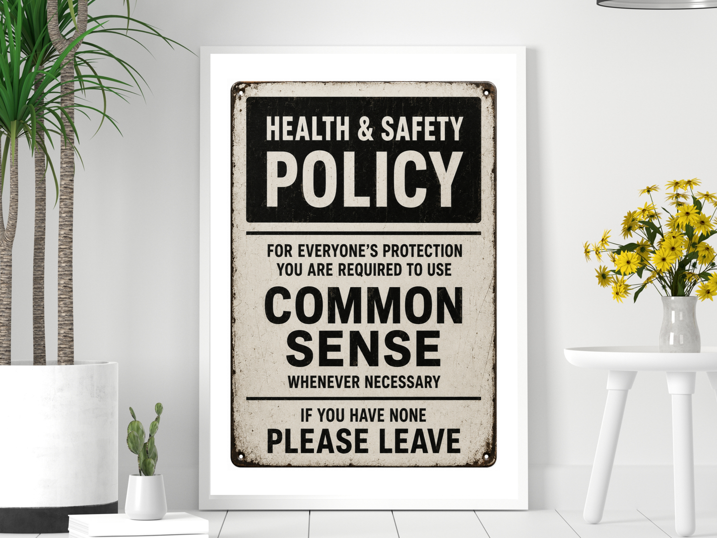 Common Sense Policy