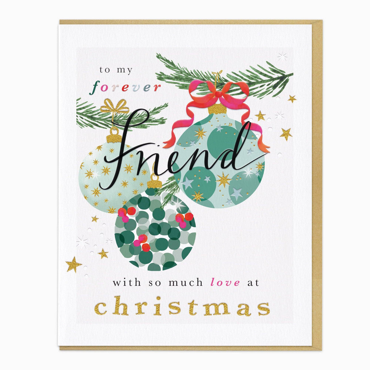 Forever Friend Christmas Card
