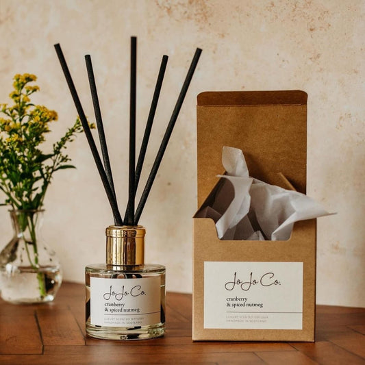 JoJo Co. Cranberry & Spiced Nutmeg Luxury Diffuser