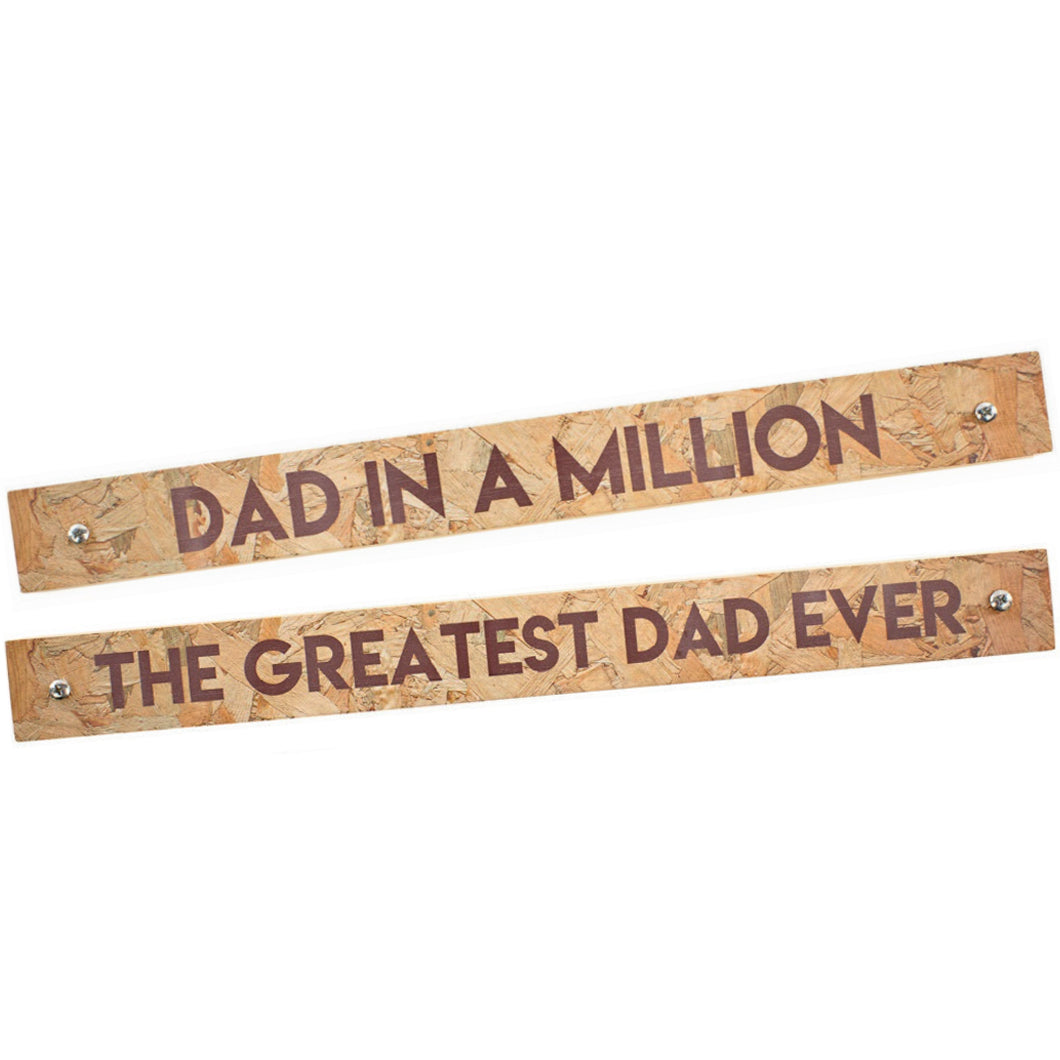 DAD Chipboard Sign
