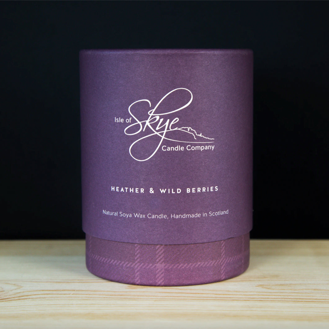 Heather & Wild Berries - Scottish Tumbler - Isle of Skye Candle Company