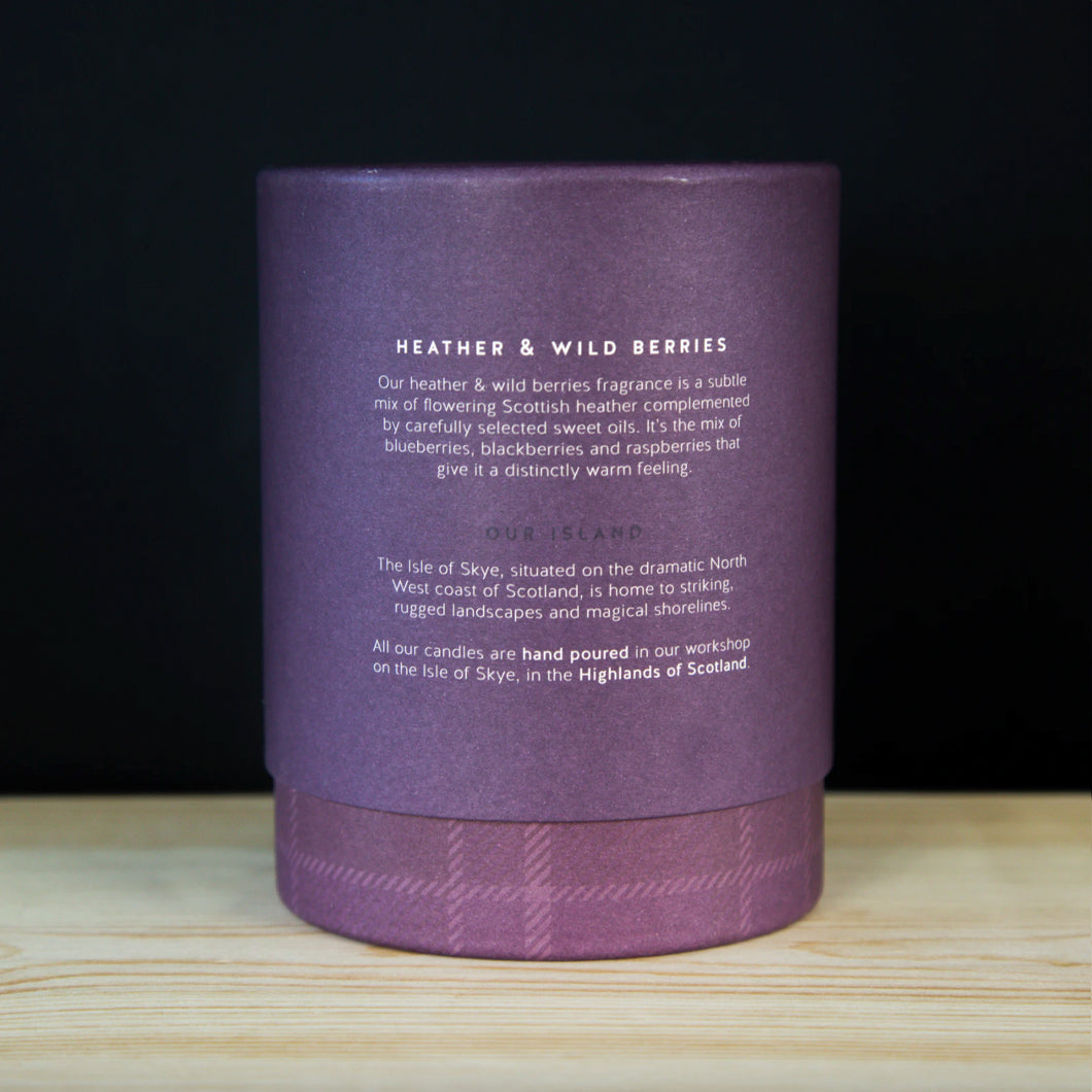Heather & Wild Berries - Scottish Tumbler - Isle of Skye Candle Company
