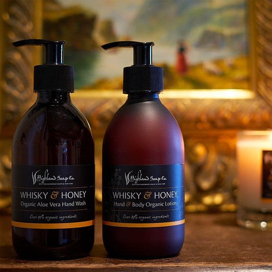 Whisky & Honey Organic Hand & Body Lotion 300ml
