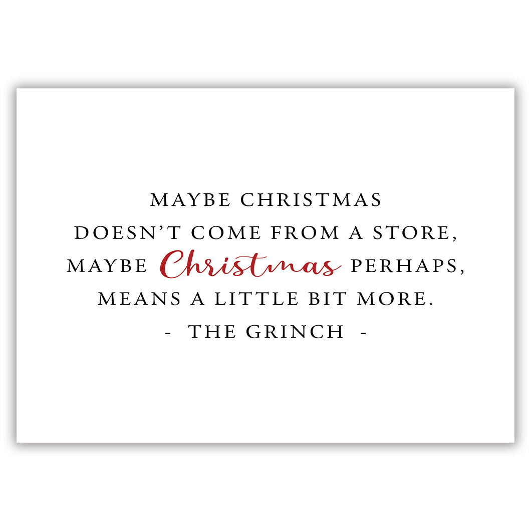 Christmas Grinch