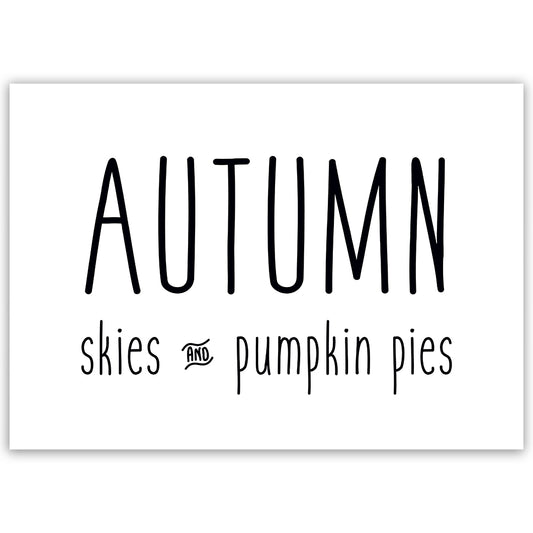 Autumn Skies
