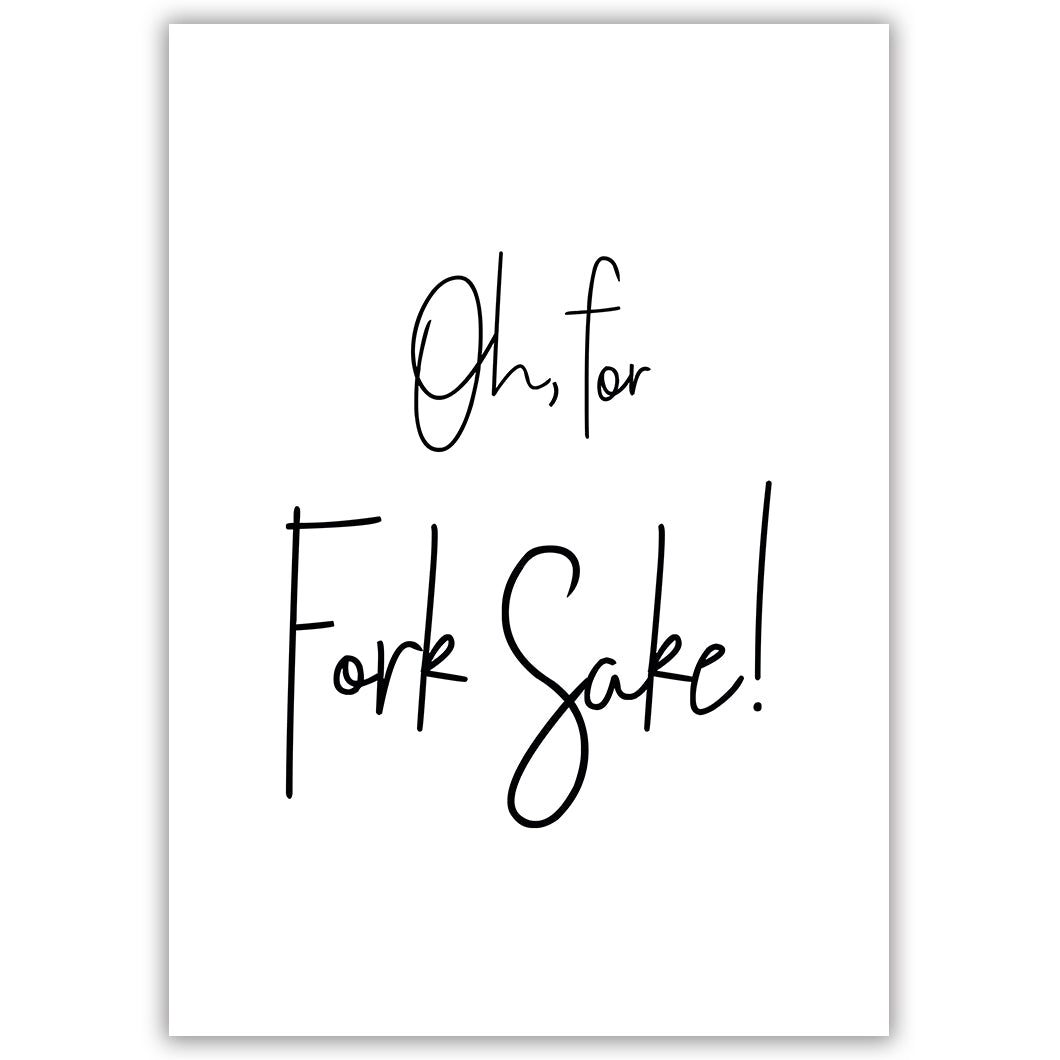 Oh, For Fork Sake