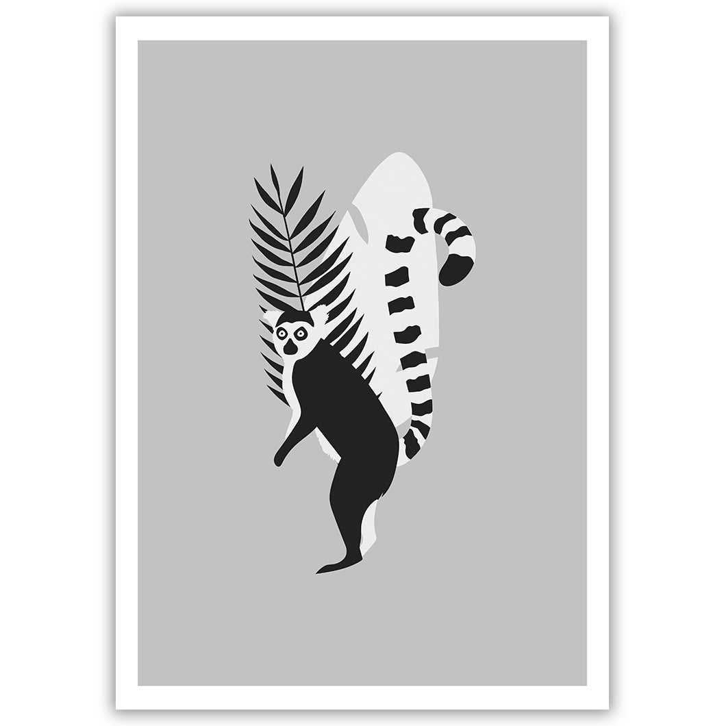 Monochrome Lemur