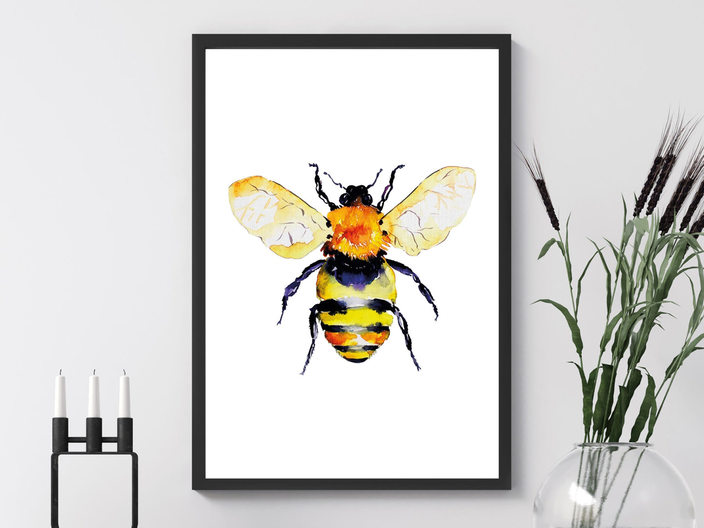 Watercolour Bee